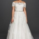 plus size wedding dress long a-line romantic wedding dress - jewel meruvwh