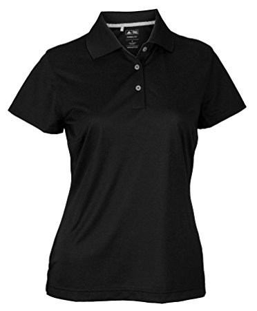 polo shirts for women adidas taylormade womens climalite textured solid golf polo shirt (xs,  black) hgoldko