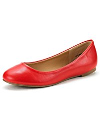red flats womenu0027s sole simple ballerina walking flats shoes qlauejs