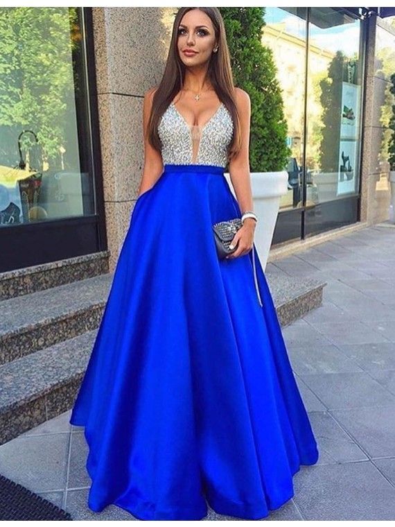 royal blue prom dresses 2017 prom dress, long prom dress, royal blue prom dress,formal evening dress wdypzqg