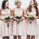 short bridesmaid dresses short bridesmaid dress,dusty pink lace bridesmaid dress,summer beach wedding u2026 oltcxqy