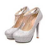 silver prom shoes ... larger image wkdkfva