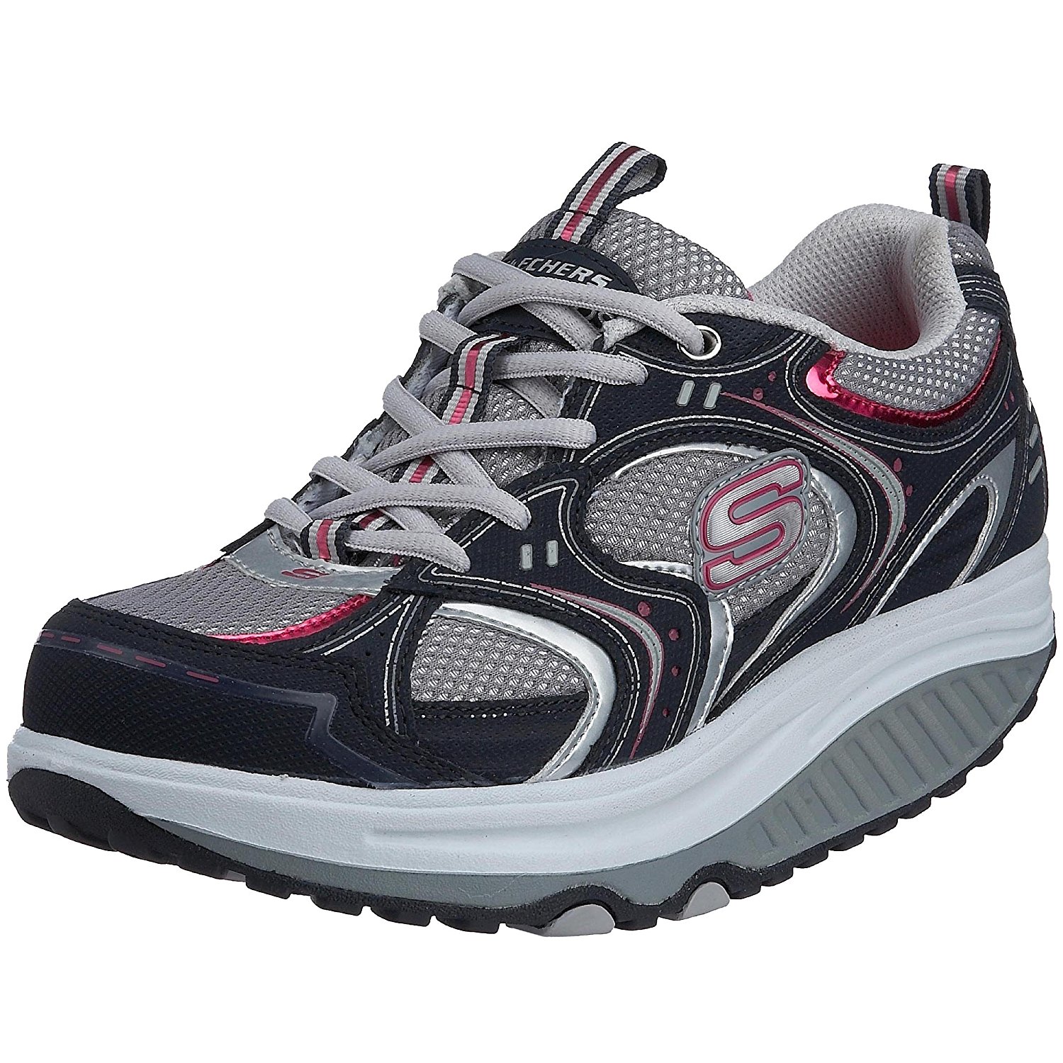 skechers shoes amazon.com | skechers womenu0027s shape ups -action packed fitness walking shoe  | xwqutmj