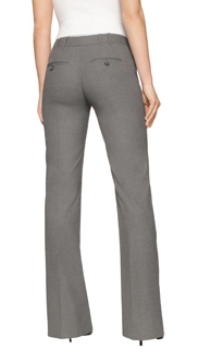 slacks for women mid-rise linen-blend pants for women - amalgam scqzdka