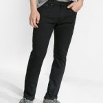 slim fit jeans slim black stretch jeans | express fqftriz