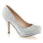 sparkly heels amazon.com | womens silver rhinestone shoes glitter pumps sparkly high heels  3 wdfxicv