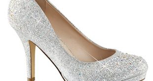 sparkly heels amazon.com | womens silver rhinestone shoes glitter pumps sparkly high heels  3 wdfxicv