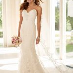 strapless wedding dresses 6220 fit-and-flare strapless wedding dress by stella york egoqqte