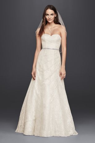 strapless wedding dresses long a-line country wedding dress - davidu0027s bridal collection jjyesud