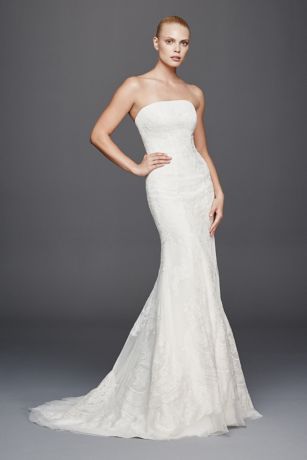 strapless wedding dresses long mermaid/ trumpet vintage wedding dress - truly zac posen ljbueww