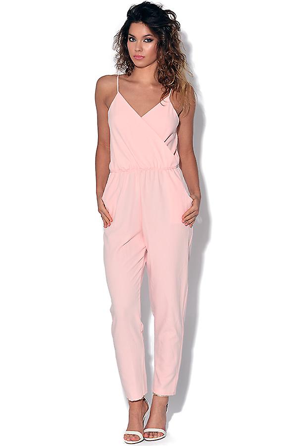 strappy pink jumpsuit | womenu0027s clothing | fruugo usa uowfhif