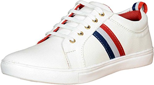 t-rock menu0027s white sneakers shoes: buy online at low prices in india - vhtylyh