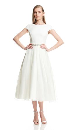 tea length dresses ... theia 882577 tea-length 2 yrnvror