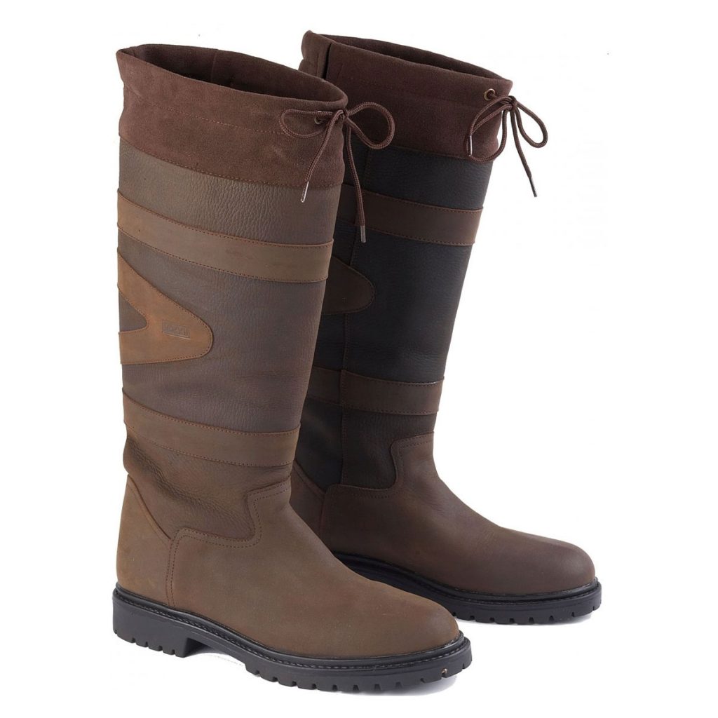 toggi boots image of toggi quebec leather country boots (unisex) - chocolate hzlcivh