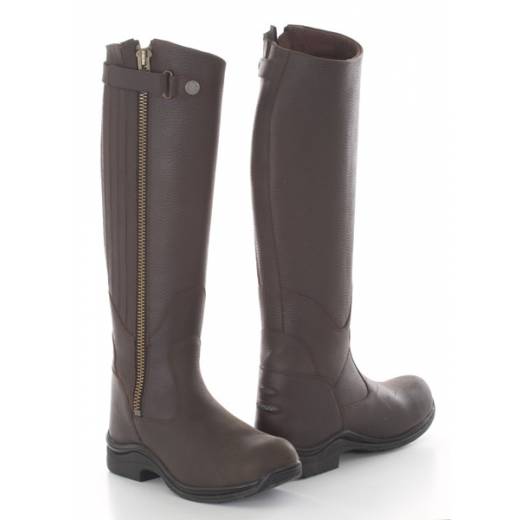 toggi boots toggi roanoke riding boots - bitter chocolate okoueeu