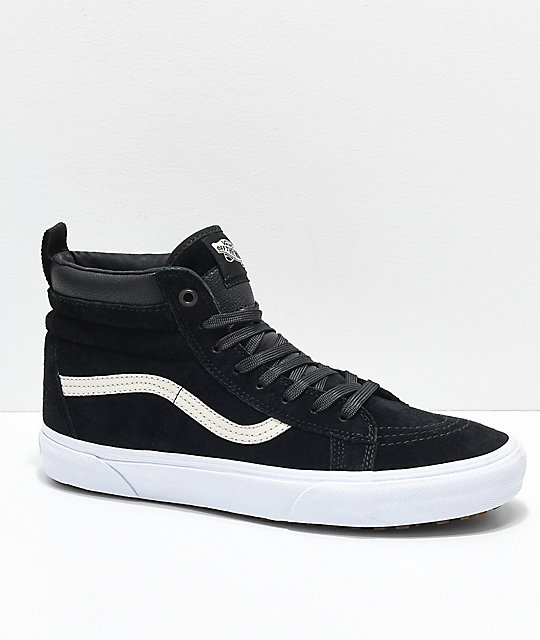 van shoes vans sk8-hi mte black night shoes ... qplquqw