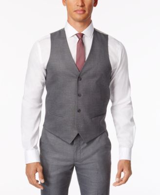 vest for men alfani menu0027s stretch performance solid slim-fit vest, created for macyu0027s smyzjyd
