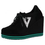 volatile shoes volatile rappin womenu0027s platform wedge sneakers shoes ivccouc