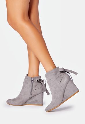 wedges shoes shop silver wedge shoes: indria bootie hxsclix