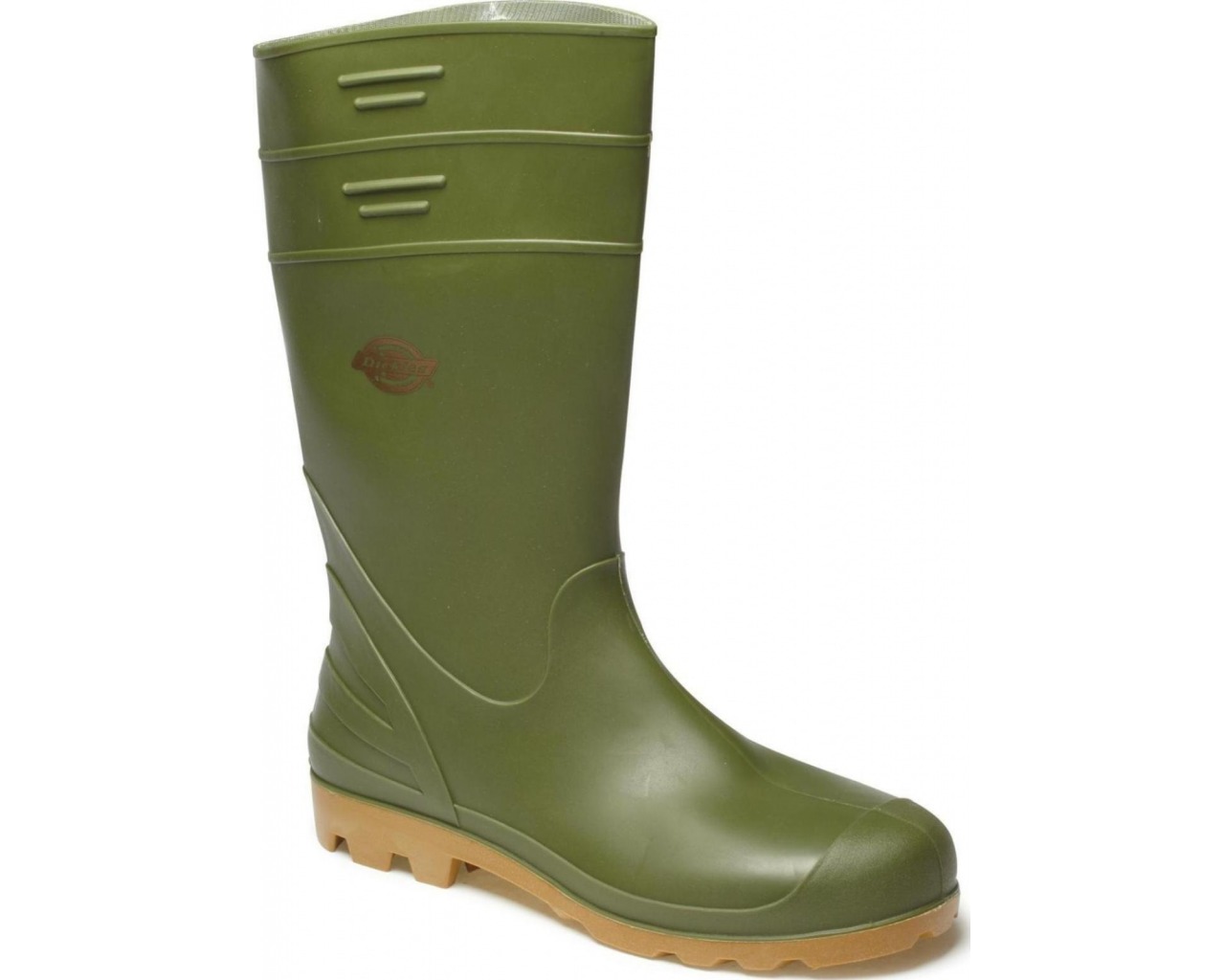 wellington boots dickies pennine wellington boot (sizes 3-12) - green vycnxzq