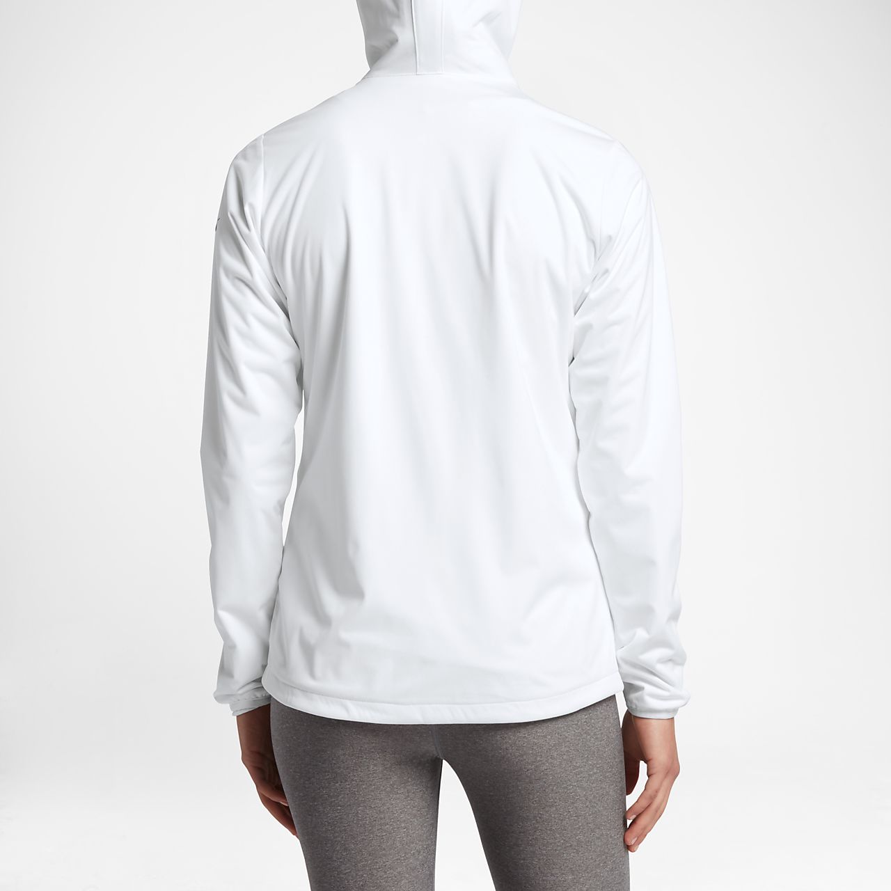 white jacket ... nike shield wind womenu0027s golf jacket zpiwels