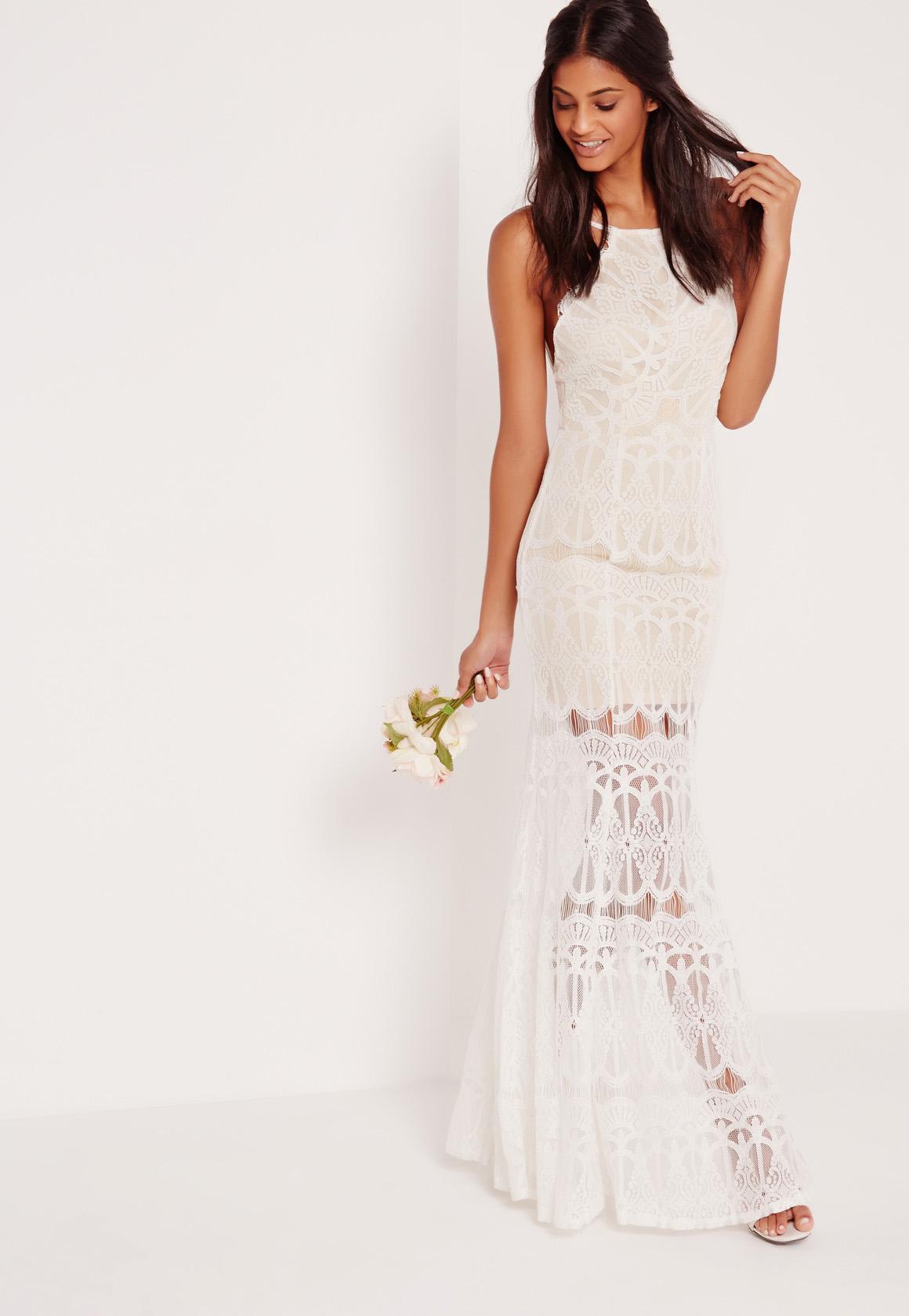 white lace maxi dress high neck scallop lace maxi dress white mtvmznk