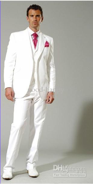 white suits for men white menu0027s suits groom tuxedo prom clothing u003cjacket+pants+tie+vestu003ea 6  online with $137.15/piece gartkrn