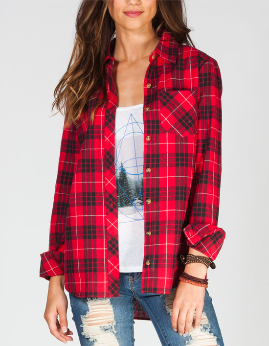 why are womens flannel shirts red, white and blue? - thefashiontamer.com/style qpthcnf