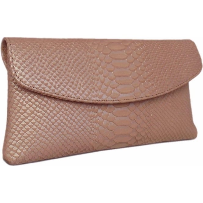 winema clutch bag in powder birman leather gcynenh