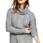 womenu0027s cozy-lofty cable turtleneck sweater qdjkxie