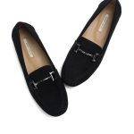 womens loafers annakastle comfortable womens classic penny loafers black bkuezyg