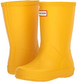 yellow shoes hunter kids - original kidsu0027 first classic rain boot (toddler/little ... mdsrnmf