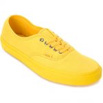 yellow shoes vans authentic mono spectra yellow canvas skate shoes ... jodjhjw