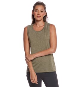 yoga tops bella + canvas flowy scoop workout muscle tee uunitjh