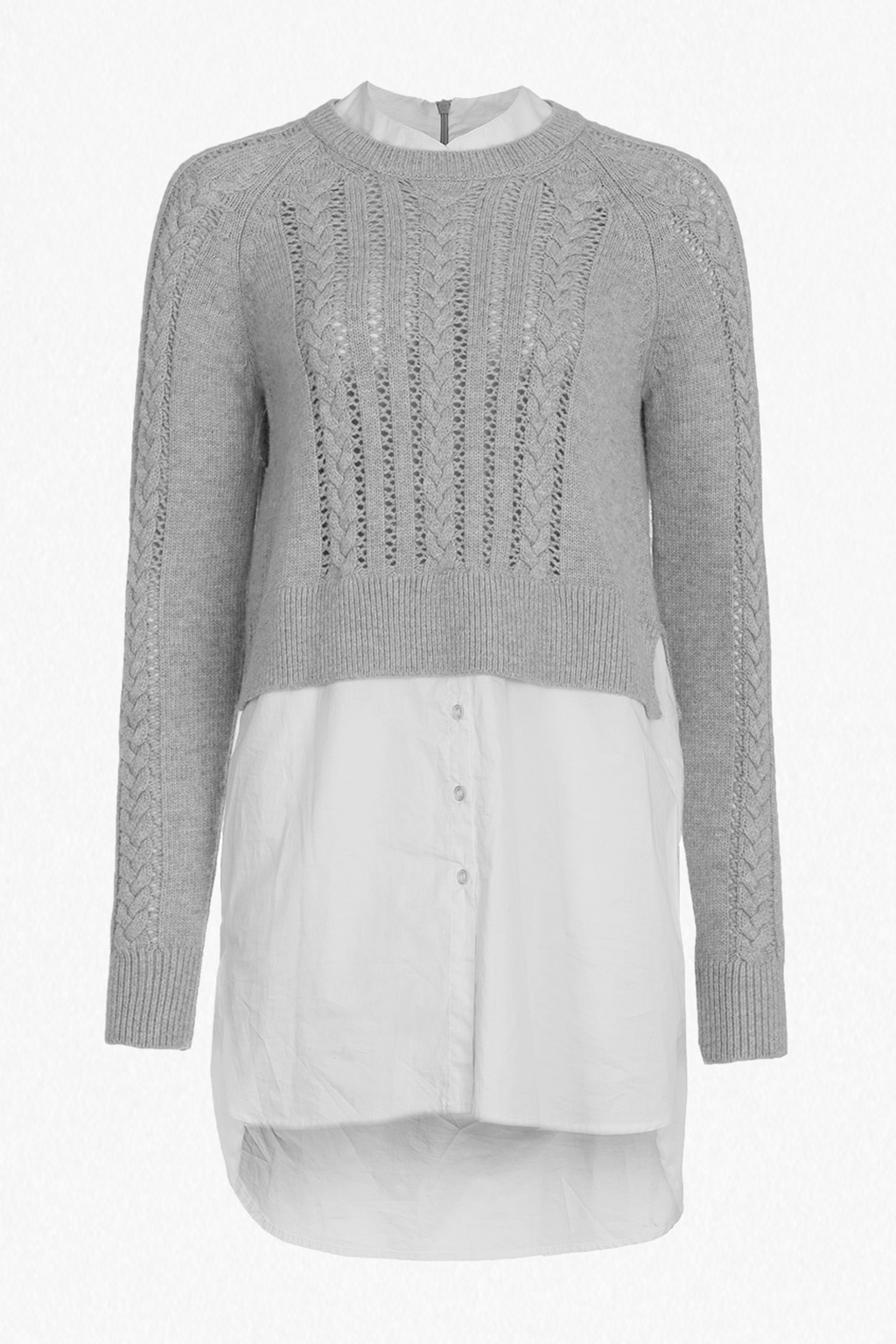 ... crochet cable knit jumper shirt. loading images. ktktakp