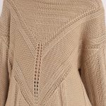 ... moon river moon river easy days taupe knitted sweater ... aldmejn