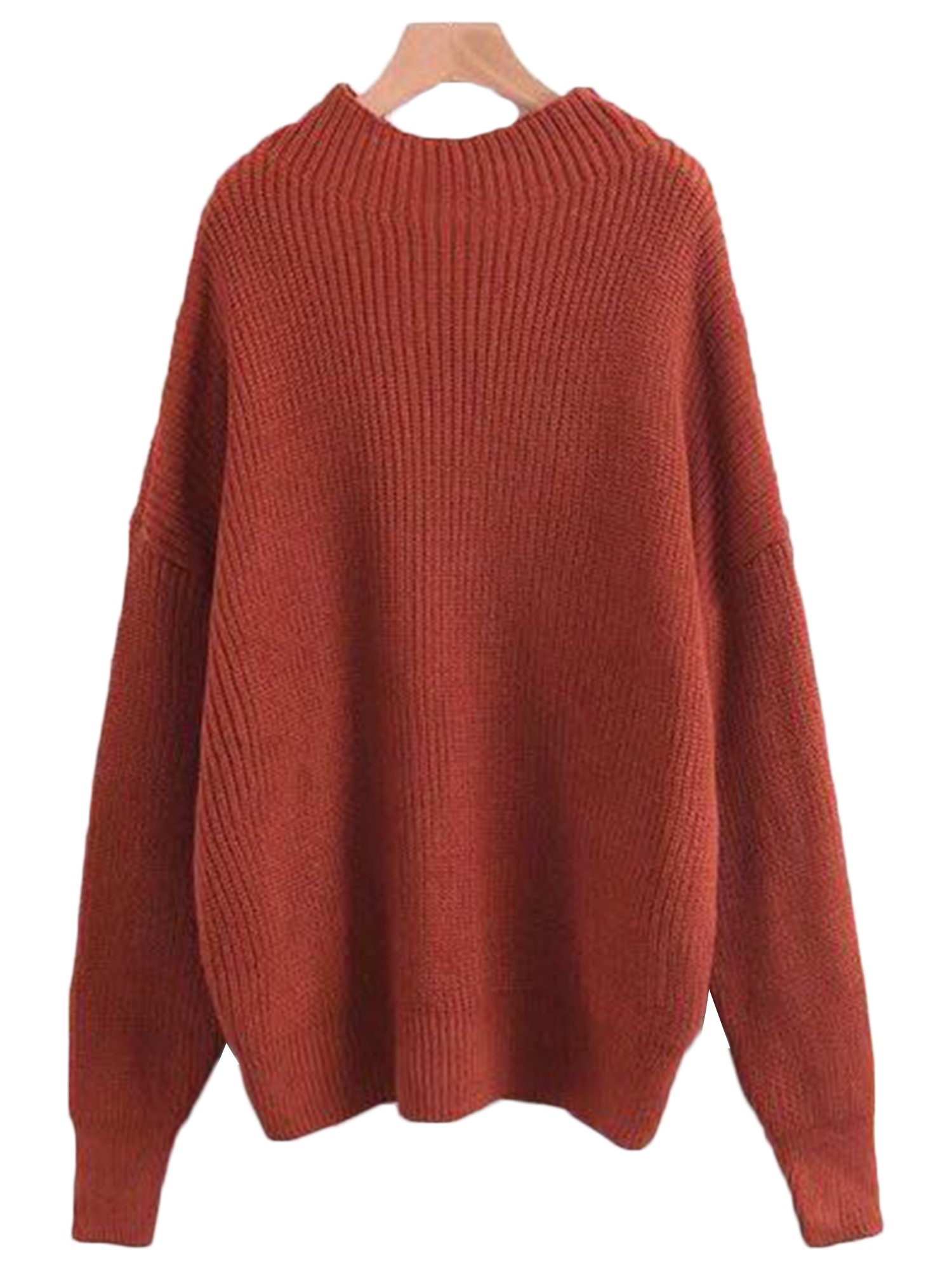 u0027thelmau0027 high-neck knitted sweater (4 colors) nvugyvl