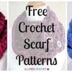 34 free crochet scarf patterns mpzhzfh