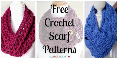 34 free crochet scarf patterns mpzhzfh