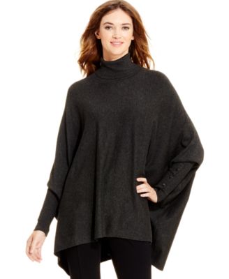 alfani turtleneck poncho sweater, only at macyu0027s tulnxao