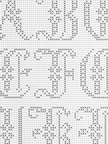 alphabet in filet crochet ii zqsbaqq