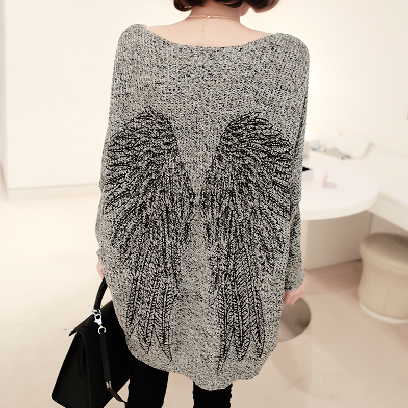 angel wing loose long sweater knitwear from showmall on storenvy vvjeslw