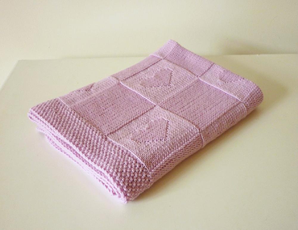 Baby Blanket Knitting Patterns baby blanket charlotte knitting pattern by le petit mouton | knitting  patterns tvoatqy