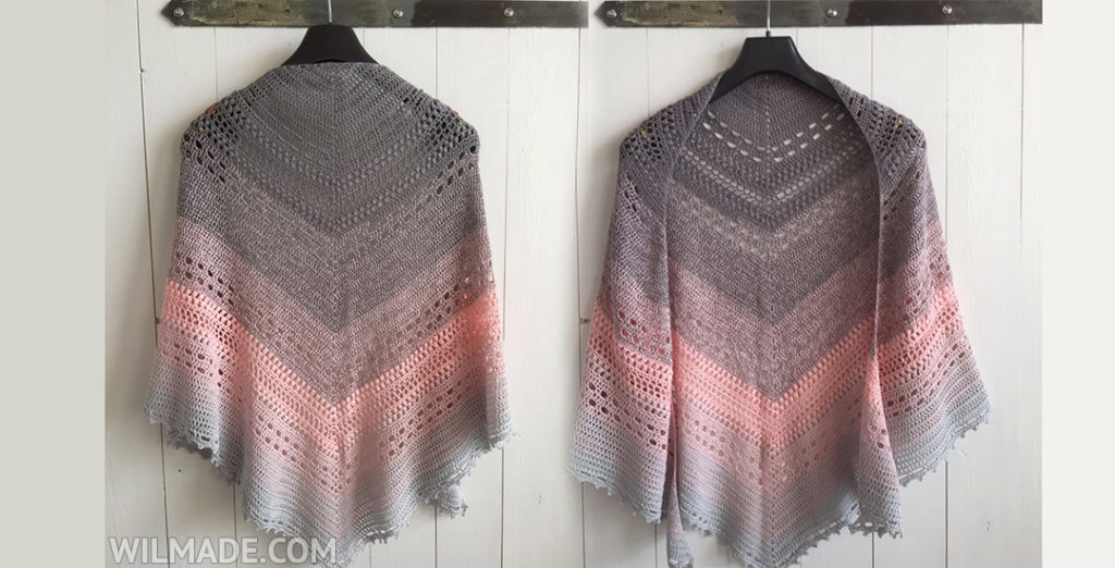 bella vita shawl - free crochet shawl pattern zgbecnp