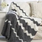 bernat patterns free pattern - bold chevron stripes knit in spicy shades make this #knit zkjyfoj