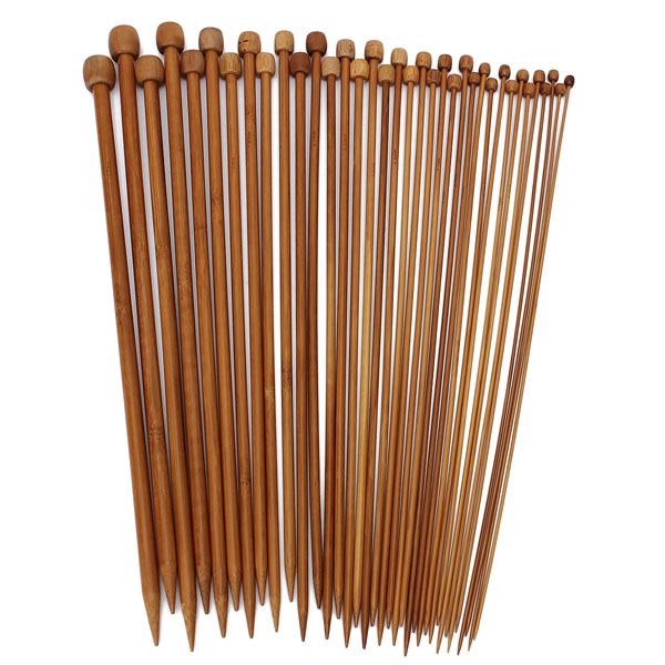 Best Knitting Accessories 36pcs bamboo knitting needles sweater scarf needlework accessories bylflzb