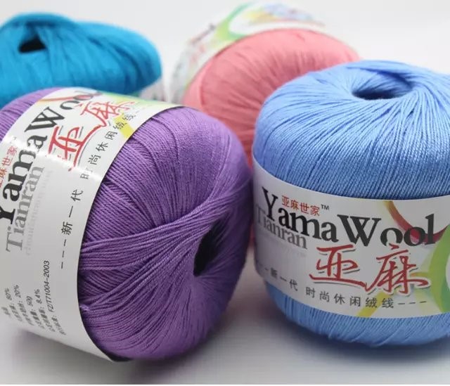 Best Wool Yarn free shipping best quality #5 lace yarn crochet yarn yama wool- summer xlviskj