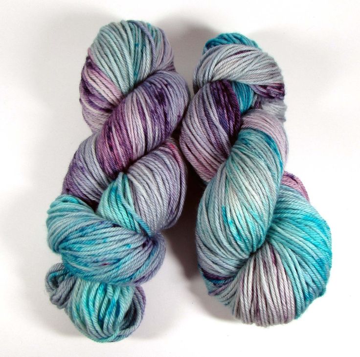 Best Worsted Weight Yarn so dreamy - squish like grape worsted - dyed to order hzdckgn