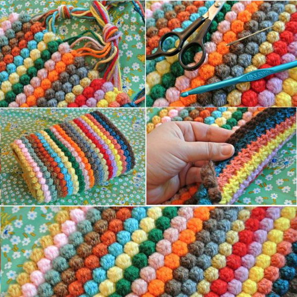 bobble crochet blanket pvljgep