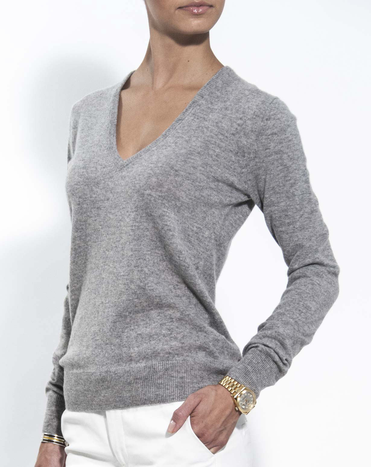 cashmere jumpers ladiesu0027 pure cashmere v-neck jumper mhanure